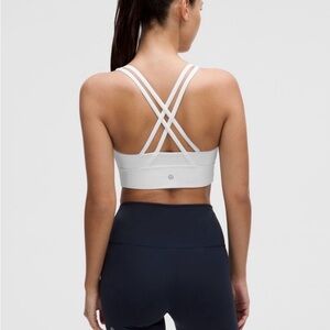 Lulu longline energy bra in white size 6